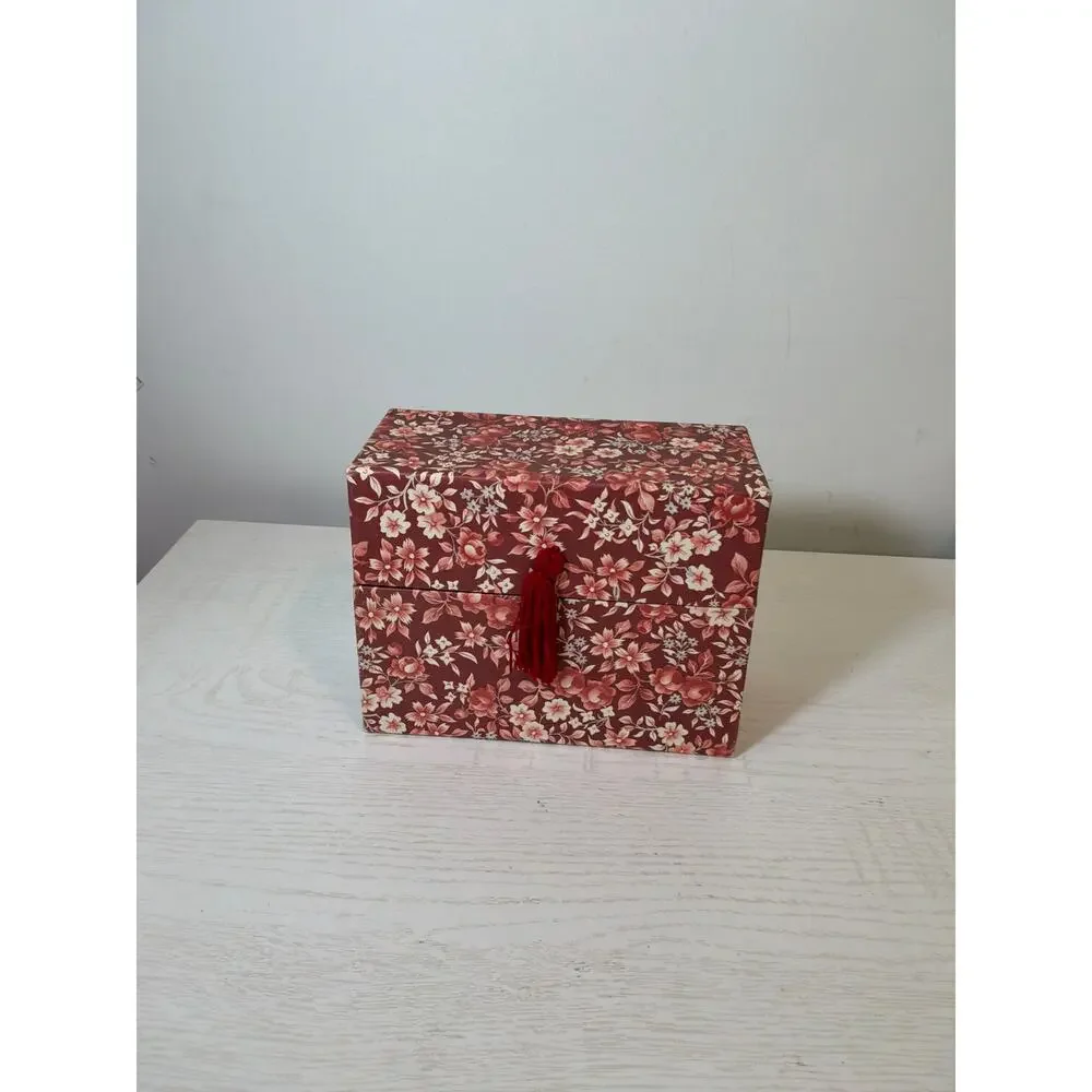 Vintage Waverley Floral Stationery Set with Reusable Box